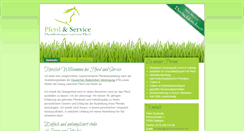 Desktop Screenshot of pferd-und-service.de